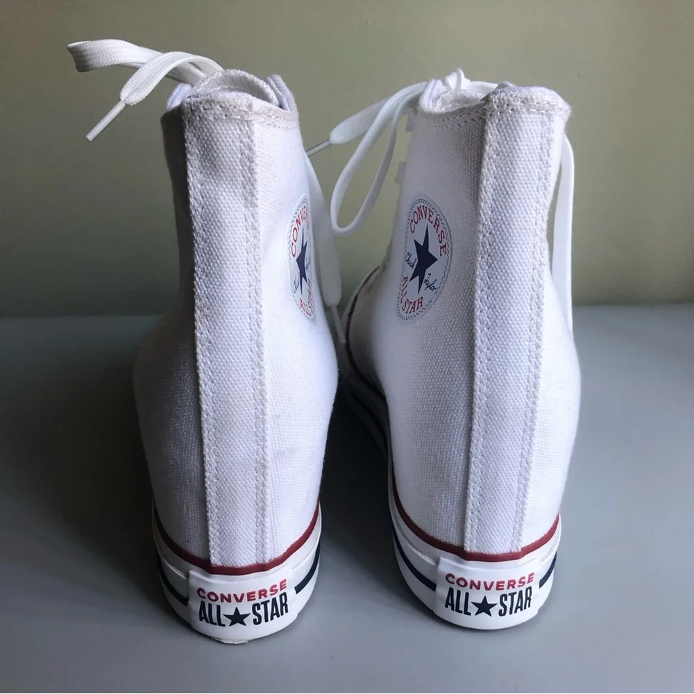Converse Chuck Taylor All Star Wedge Platform High Top Sneakers Size: US 9